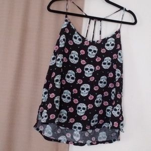Skull Tank top